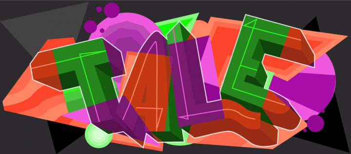 Граффити иллюстрация