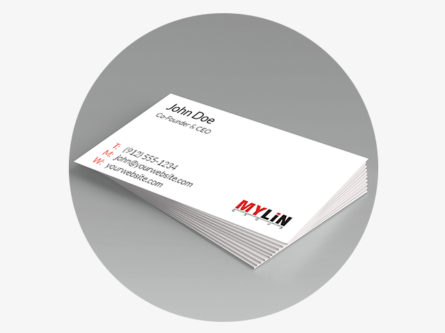 Визитки для группы компаний «MYLIN GROUP»