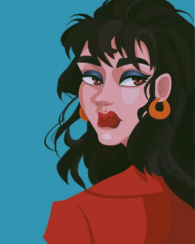 Векторный портрет