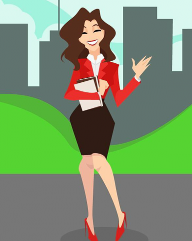 Иллюстрация для сайта по подбору недвижимости