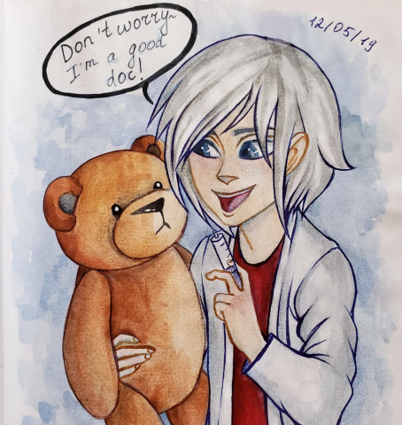 Работа в скетчбуке