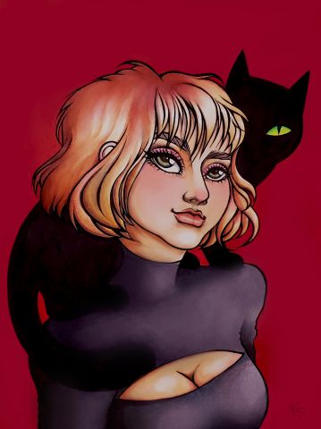 Автопортрет в авторском стиле