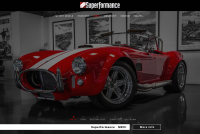 Ред-дизайн сайта для продаж автомобилей 60-х