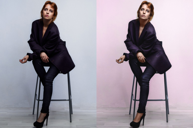 Ретушь, цветокоррекция.