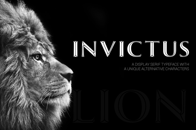 Invictus Typeface