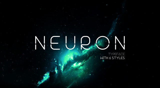 Neuron Spatial Typeface