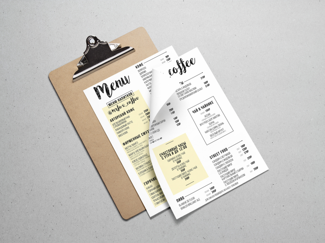 Menu #1
