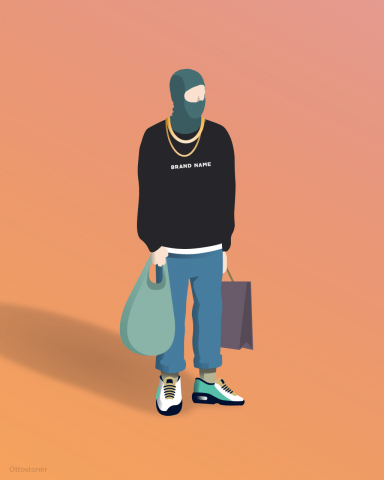 Shopping hustla.