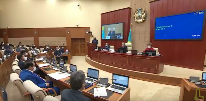 Стенограмма заседания парламента