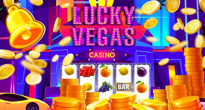 Lucky Vegas - баннер для мобильной игры