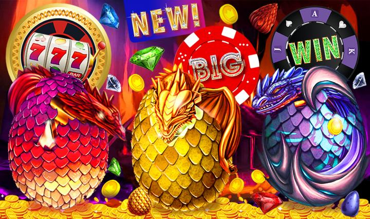 Dragons eggs - баннер для мобильной игры