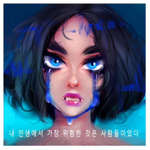 стилизованный портрет