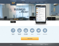 Сайт бизнес-приложения для Android