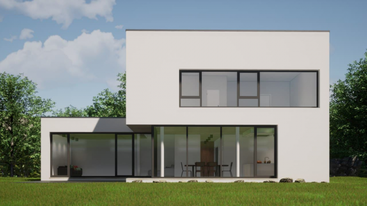 Дом в стиле Bauhaus