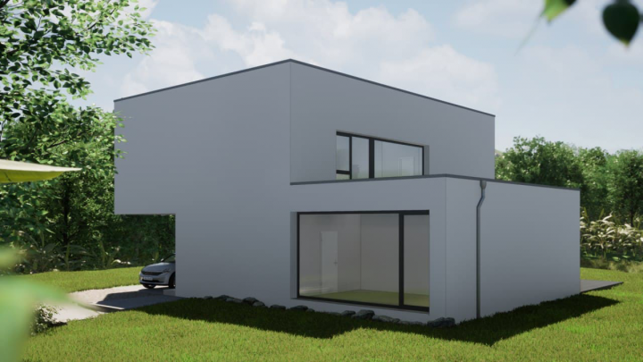 Дом в стиле Bauhaus