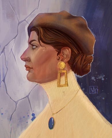 Портрет декоративный