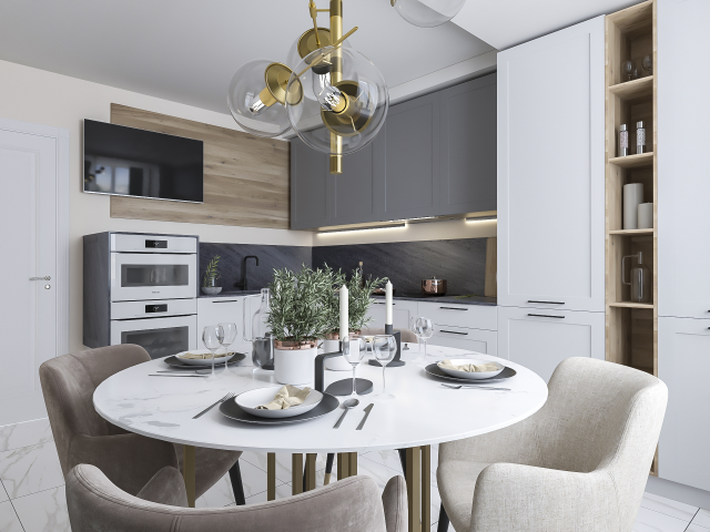 Проект однокомнатной квартиры 36 кв.м