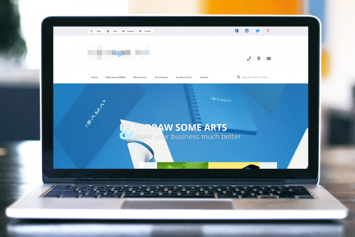 Адаптивная верстка сайта для студии дизайна