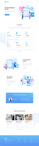Landing page
