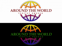 Логотип туристического агенства "Around the world"