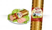 Дизайн этикетки колбасы