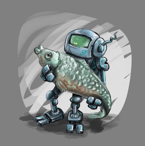 Робот-рыбак
