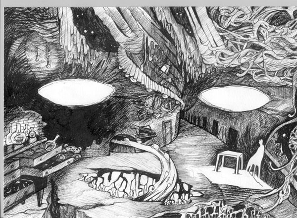 Иллюстрация для фантастического рассказа