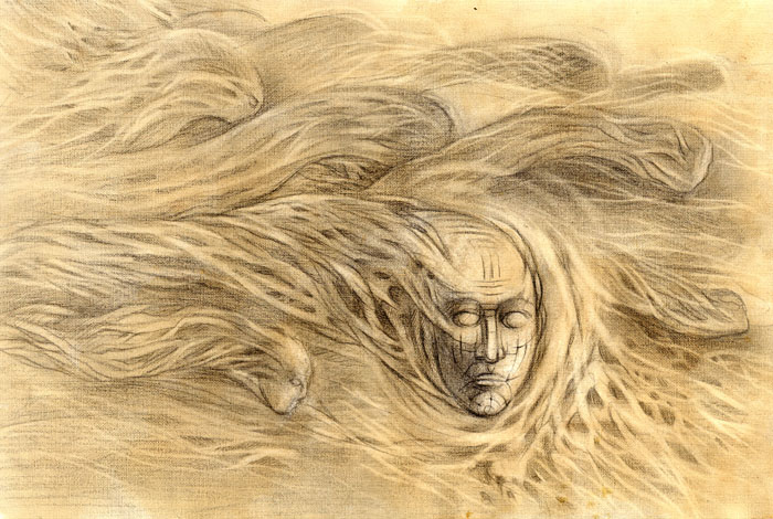 Иллюстрация для фантастического рассказа