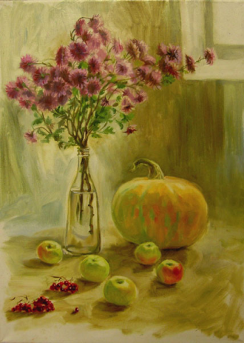 Натюрморт с цветами