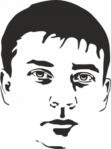 Портерт в векторе