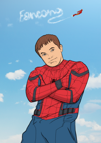 Автопортрет Spider-Man