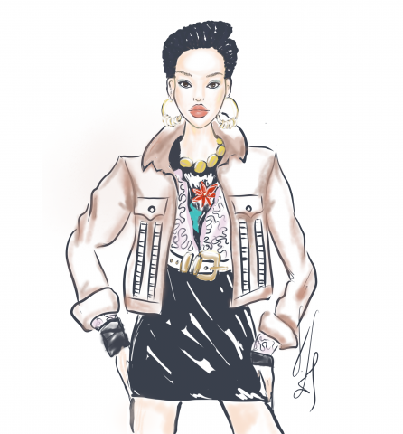 Fashion илюстрация