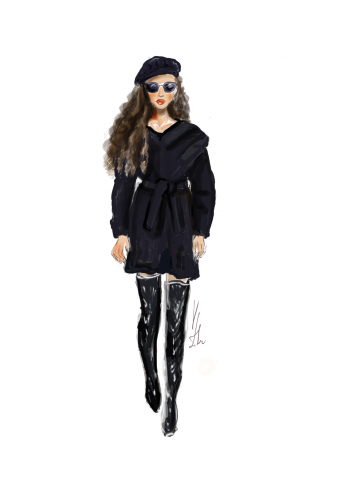 fashion иллюстрация