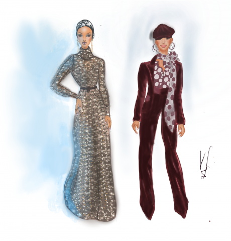 Fashion илюстрация