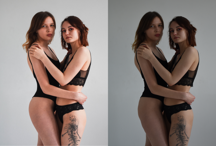 Ретушь и цветокоррекция фотосессии