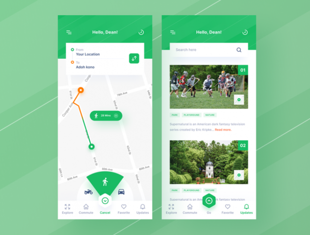 Maps and Events