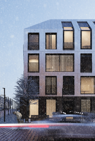 Визуализация жилого квартала "Квартал А"