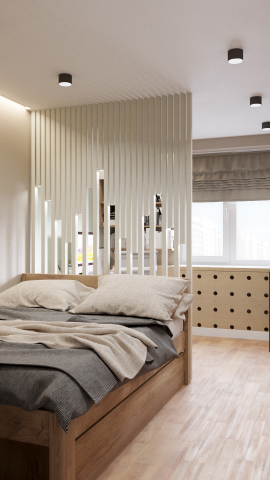 Визуализации интерьера жилой квартиры