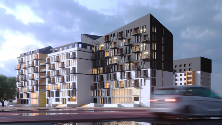 Визуализация жилого дома