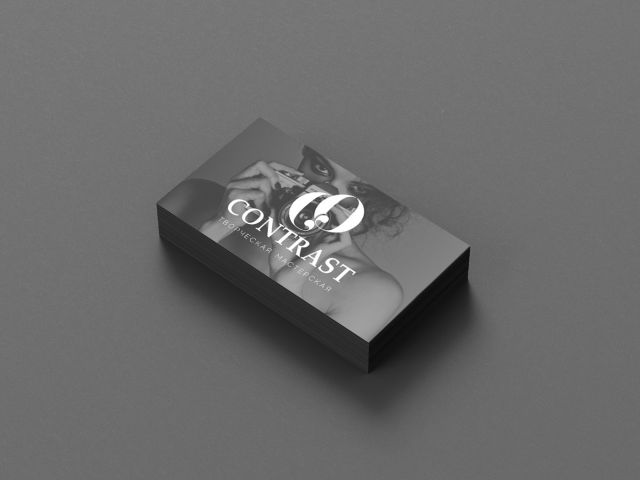 Логотип для студии Contrast