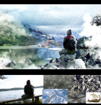 Обработка фото, matte Painting