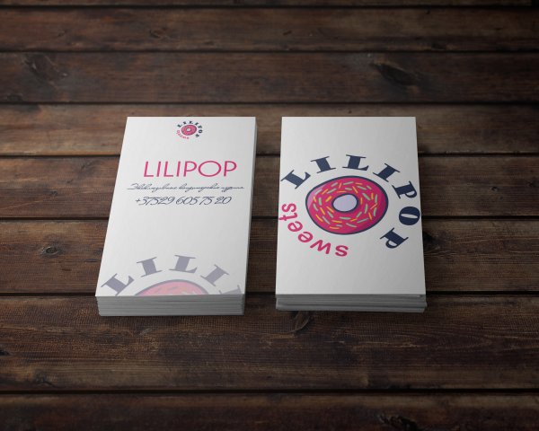 Визитки для Lilipop sweets