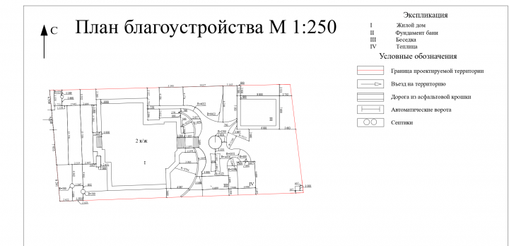 план благоустройства