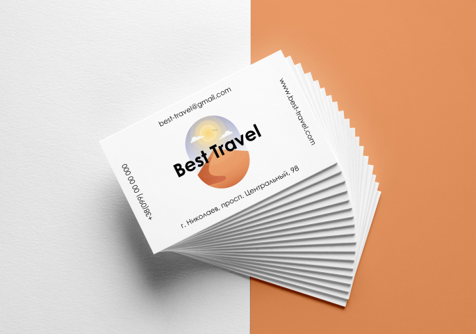 Визитка | Adobe Illustrator