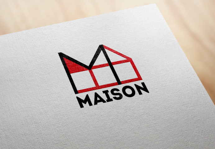 Логотип для компании недвижимости "MAISON"