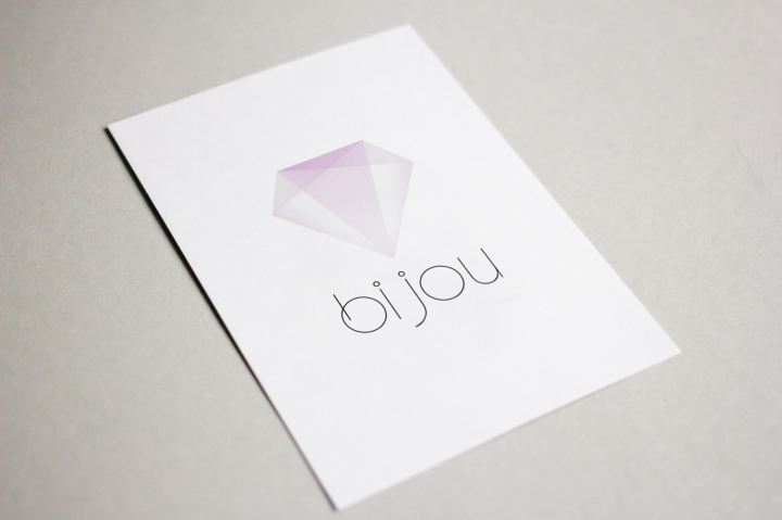 Логотип для магазина бижутерии "bijou"
