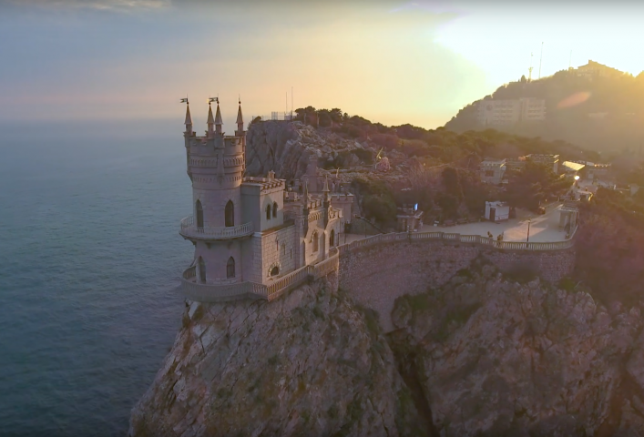 Шоурил с аэросъемкой и графикой