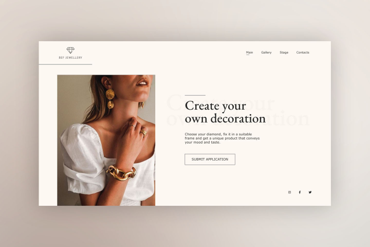 BEF Jewellery Landing