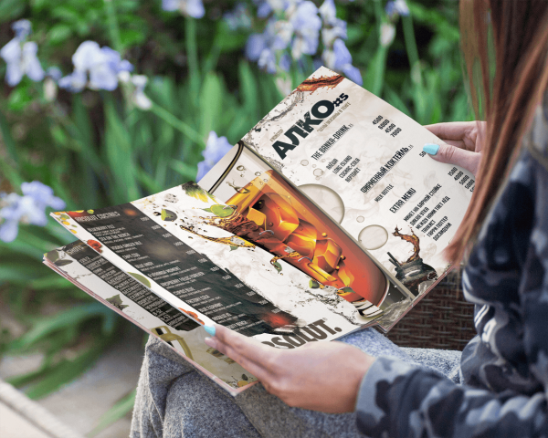 Меню для staff bar молоко