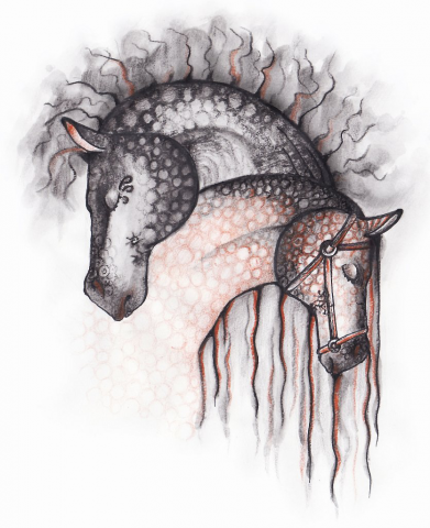 Иллюстрация к книгe "Рассказы о животныx".